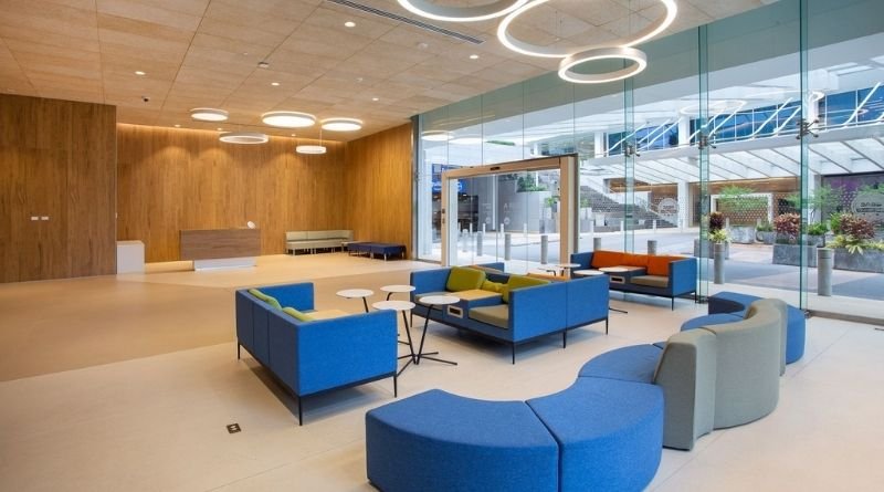 Are 'Resort-Style' Corporate Headquarters Accidentally Ruining Their Own High-End Lobbies Before Opening Day?